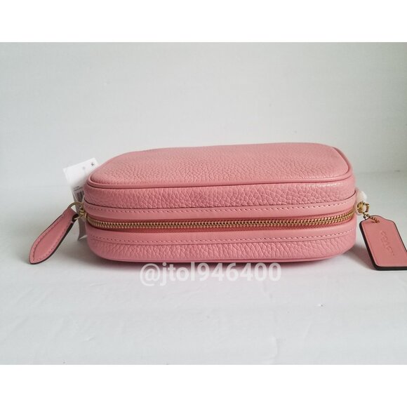 Coach Camera Crossbody Bag Bubble Gum Pink - Picture 6 of 12